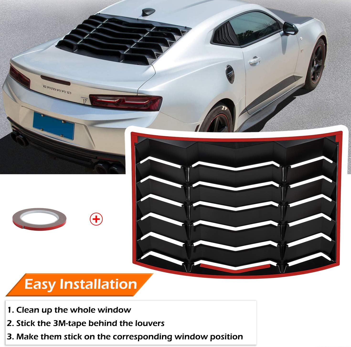 Amazon | リアウィンドウルーバー フロントガラス サンシェード カバー